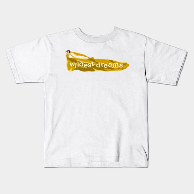 Wildest Dreams Dress Kids T-Shirt by taylorstycoon